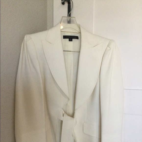Anne Klein off-white suit size 6 - Picture 1 of 4